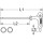 T-Griff-Innensechskant-Schlüssel, 9/64" - KS Tools 151.2845