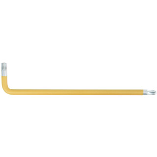 Kugelkopf-Torx-Winkelstiftschlüssel, XL, T40, Zinkgelb - KS Tools 151.4277