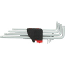 Torx-Winkelstiftschlüssel-Satz, extra lang, 9-tlg - KS Tools 151.4550