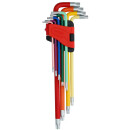 Torx-Winkelstiftschlüssel-Satz, extra lang, 9-tlg -...