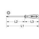 EDELSTAHL Schraubendreher, POZIDRIV, PZ2 - KS Tools 153.1041