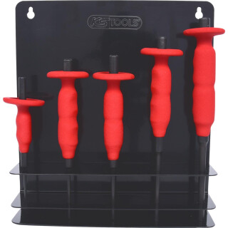 Splintentreibersatz mit Handschutzgriff, 5-tlg 3-8mm - KS Tools 156.0000