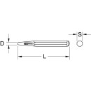 Durchtreiber, Ø 2mm - KS Tools 156.0130