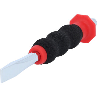 Flachmeißel mit Handschutzgriff, 8-kant, 10mm - KS Tools 156.0251