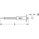 Spitzmeißel mit Handschutzgriff, 8-kant, 1000mm -...