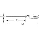 Vierkant-Feile, Form D, 150mm, Hieb1 - KS Tools 157.0324