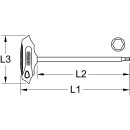 T-Griff-Innensechskant-Schlüssel, 2mm, 130mm - KS...