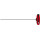 T-Griff-Torx-Stiftschlüssel lang, T10 - KS Tools 158.8051