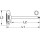 T-Griff-Torx-Stiftschlüssel lang, T15 - KS Tools 158.8052