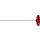 T-Griff-Torx-Stiftschlüssel lang, T27 - KS Tools 158.8055