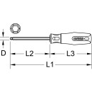 ERGOTORQUEplus Schraubendreher Innensechskant mit Kugelkopf, 10,0mm - KS Tools 159.1068