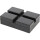 Gummiauflage 42 für Rotary Hebebühnen, 128 x 89 x 35 mm - KS Tools 160.0602