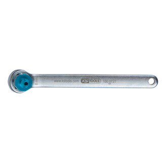 Bremsen-Entlüftungsschlüssel, extra kurz, 8 mm, blau - KS Tools 160.0727