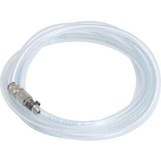 Rücklaufschlauch Kupplung 6 mm, Nr.F Länge 2,5m  - KS Tools 160.0763