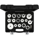 Universal-Entlüfterstutzen-Adapter-Satz zur Bremsenentlüftung, 17-tlg - KS Tools 160.0815