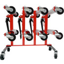 performance Aufbewahrungsgestell mit vier mechanischen...