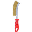 Messingdraht-Allzweck-Drahtbürste, 250mm - KS Tools...