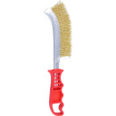 Messingdraht-Allzweck-Drahtbürste, 250mm - KS Tools...