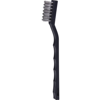 Stahldraht Zündkerzen-Drahtbürste-2-reihig, 170mm - KS Tools 201.2315