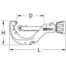 Automatik-Rohrabschneider für Kunststoffrohre, 50-140mm - KS Tools 222.1250