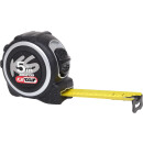Bandmaß mit Feststeller,schwarz-grau, 5m, 25mm - KS...
