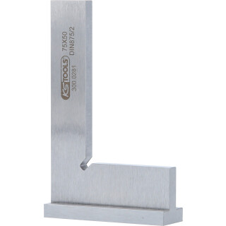 Anschlagwinkel nach DIN 875/2, 75mm - KS Tools 300.0281