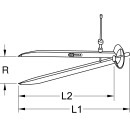 Präzisions-Feder-Spitzzirkel, 138mm - KS Tools 300.0402