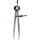 Präzisions-Feder-Spitzzirkel, 138mm - KS Tools 300.0402