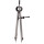Präzisions-Feder-Spitzzirkel mit auswechselbaren Spitzen, 190mm - KS Tools 300.0431
