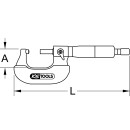 Bügelmessschraube, 0-25mm - KS Tools 300.0555