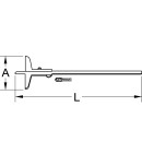 Tiefenmessschieber, 0-150mm - KS Tools 300.0571