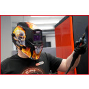 Automatik-Schweißer-Schutzhelm, Flame Design - KS Tools 310.0155