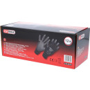Mikro-Feinstrickhandschuhe-schwarz, 9, 12 Paar - KS Tools 310.0470