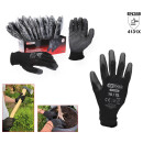 Mikro-Feinstrickhandschuhe, schwarz, 10, 12 Paar - KS...