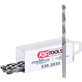 HSS-G Spiralbohrer, 3mm, 10er Pack - KS Tools 330.2030