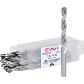 HSS-G Spiralbohrer, 8,5mm, 10er Pack - KS Tools 330.2085