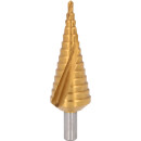 HSS-TiN Stufenbohrer,Ø 4-30mm, 14 Stufen - KS...