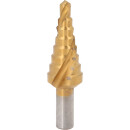HSS-TiN Stufenbohrer,Ø 6-20mm, 8 Stufen - KS Tools...