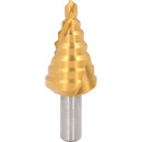 HSS-TiN Stufenbohrer,Ø 6-25mm, 7 Stufen - KS Tools...