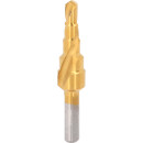 HSS-TiN Stufenbohrer,Ø 4,8-10,7mm, 5 Stufen - KS...