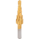 HSS-TiN Stufenbohrer,Ø 4,8-10,7mm, 5 Stufen - KS...