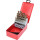HSS-G Co 5 Spiralbohrer-Satz, Stahlblechkassette, 25-tlg, 1-13mm - KS Tools 330.3613