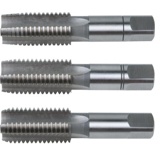 HSS CO Handgewindebohrer-Satz M, M3x0,5, 3-tlg - KS Tools 331.2030