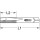 HSS CO Handgewindebohrer-Satz M, M3x0,5, 3-tlg - KS Tools 331.2030