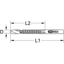 HSS-Tin Fräsbohrer, 8mm - KS Tools 332.0333