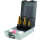 HSS TiN Blechschälbohrer-Satz, Kunststoffkassette 4-tlg - KS Tools 336.0553