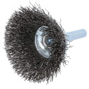 Rostfreie Drahttopfbürste 0,3mm, Ø 38mm - KS...