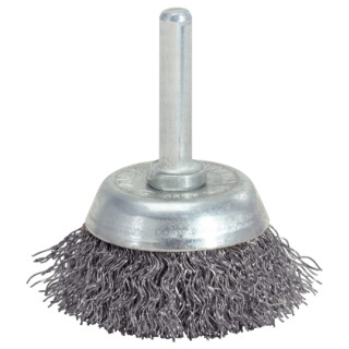 Rostfreie Drahttopfbürste 0,3mm, Ø 75mm - KS Tools 340.0014