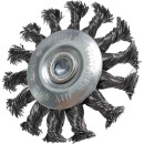 Stahldrahtrundbürste 0,5mm, Ø 75mm - KS Tools...