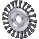 Stahldrahtrundbürste 0,5mm, Ø 125mm - KS...